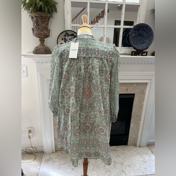 NWT Joie Pastel Floral Challensia  Dress - Picture 8 of 14